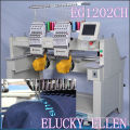 Elucky 2 cabeças de alta velocidade Máquina de bordar comercial e industrial